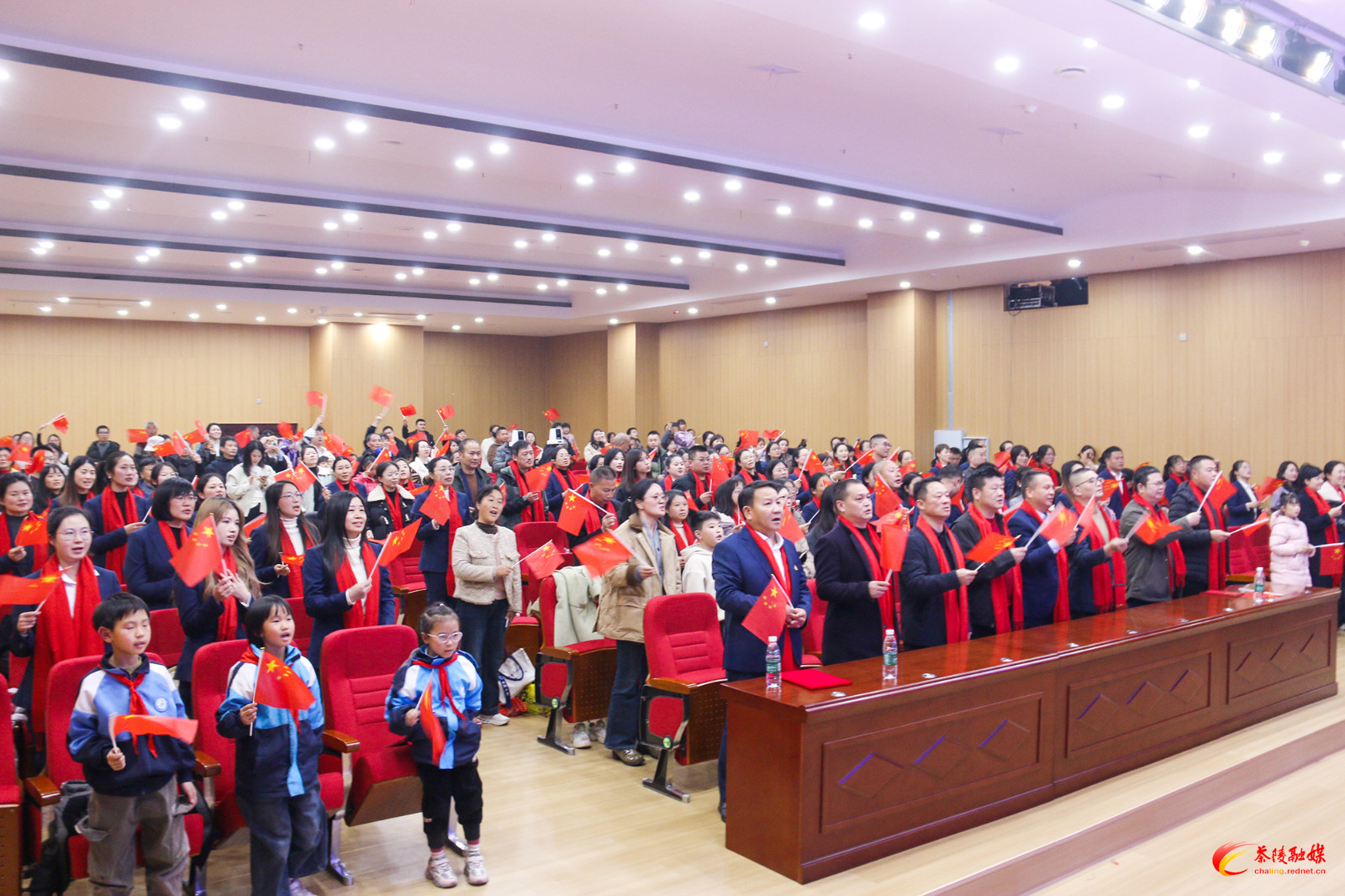 云阳小学举办“红色茶陵 云端思政”迎新年主题思政大讲堂活动