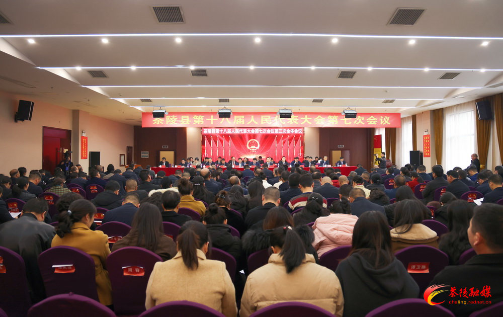 茶陵县第十八届人民代表大会第七次会议胜利闭幕