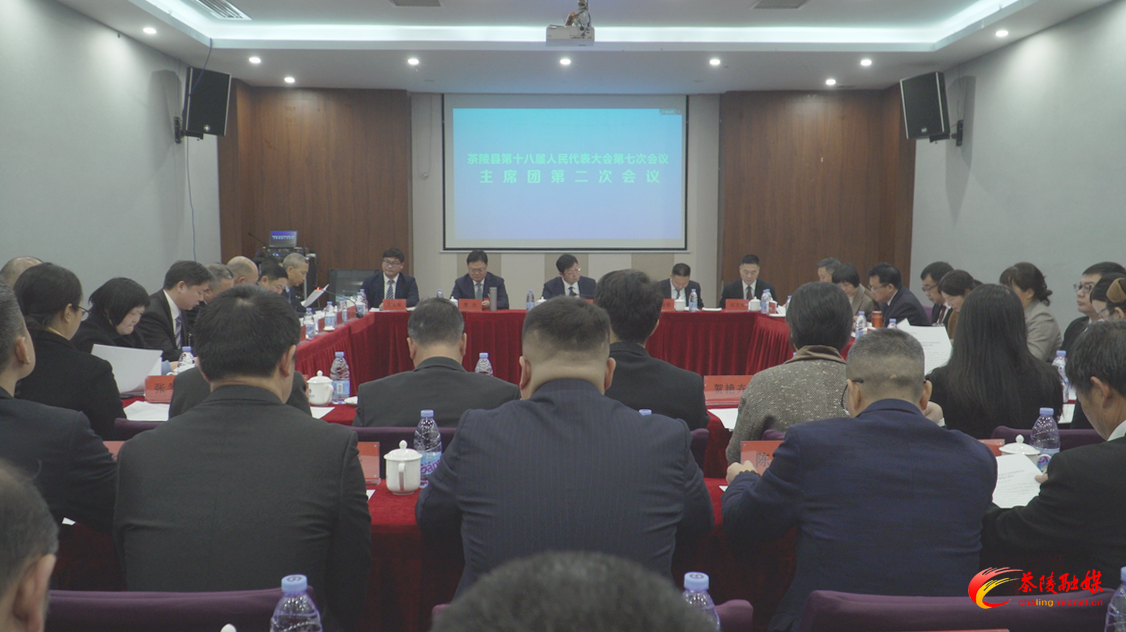 茶陵县第十八届人民代表大会第七次会议：召开主席团第二次会议