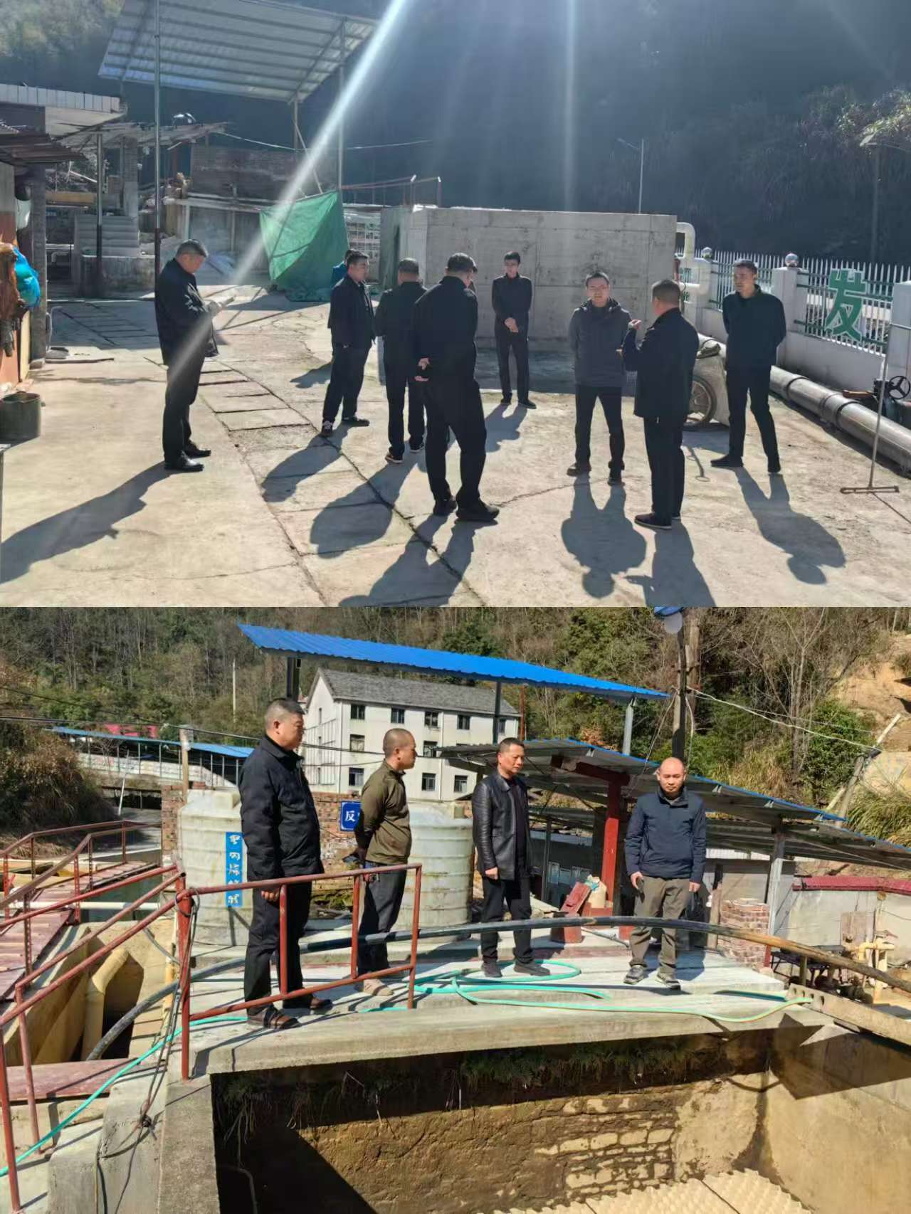 攸县领导带队现场督导矿业涌水污染问题整改后期工作