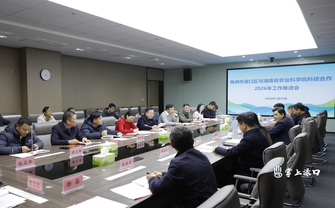 李晓彤带队赴省农科院对接2026年渌口区全域开展低镉水稻高产创建工作