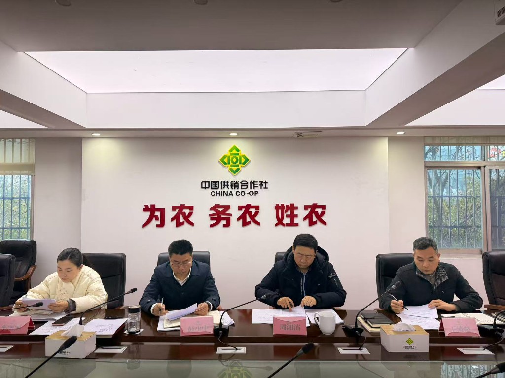 市供销社召开2026年1月党组（扩大）会议