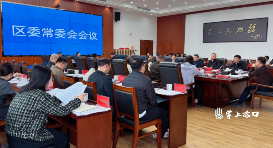 李晓彤主持召开区委常委会2026年第2次会议