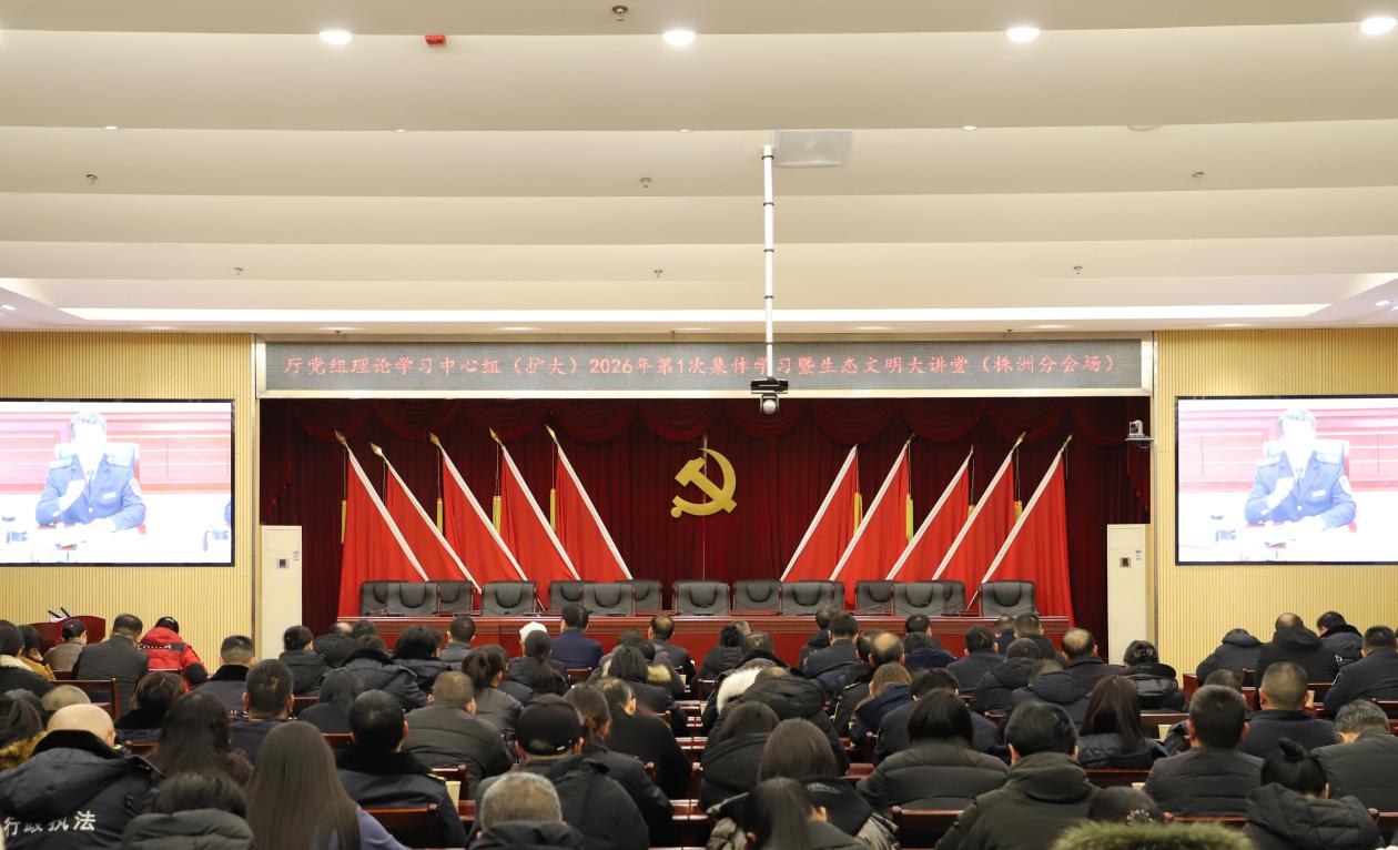 市生态环境局召开第一次理论学习中心组学习