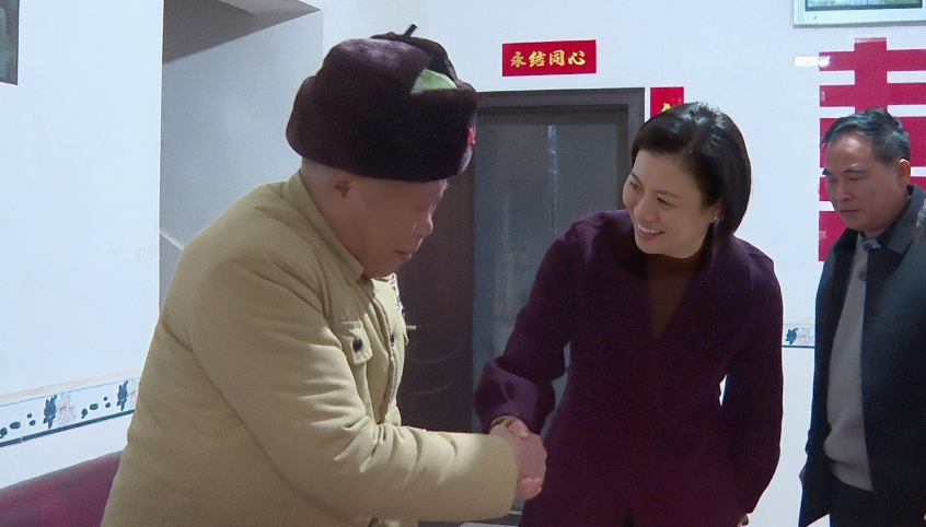 赖晓智带队开展春节前走访慰问活动