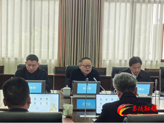 省人大环资委来茶陵开展地质灾害防治立法调研