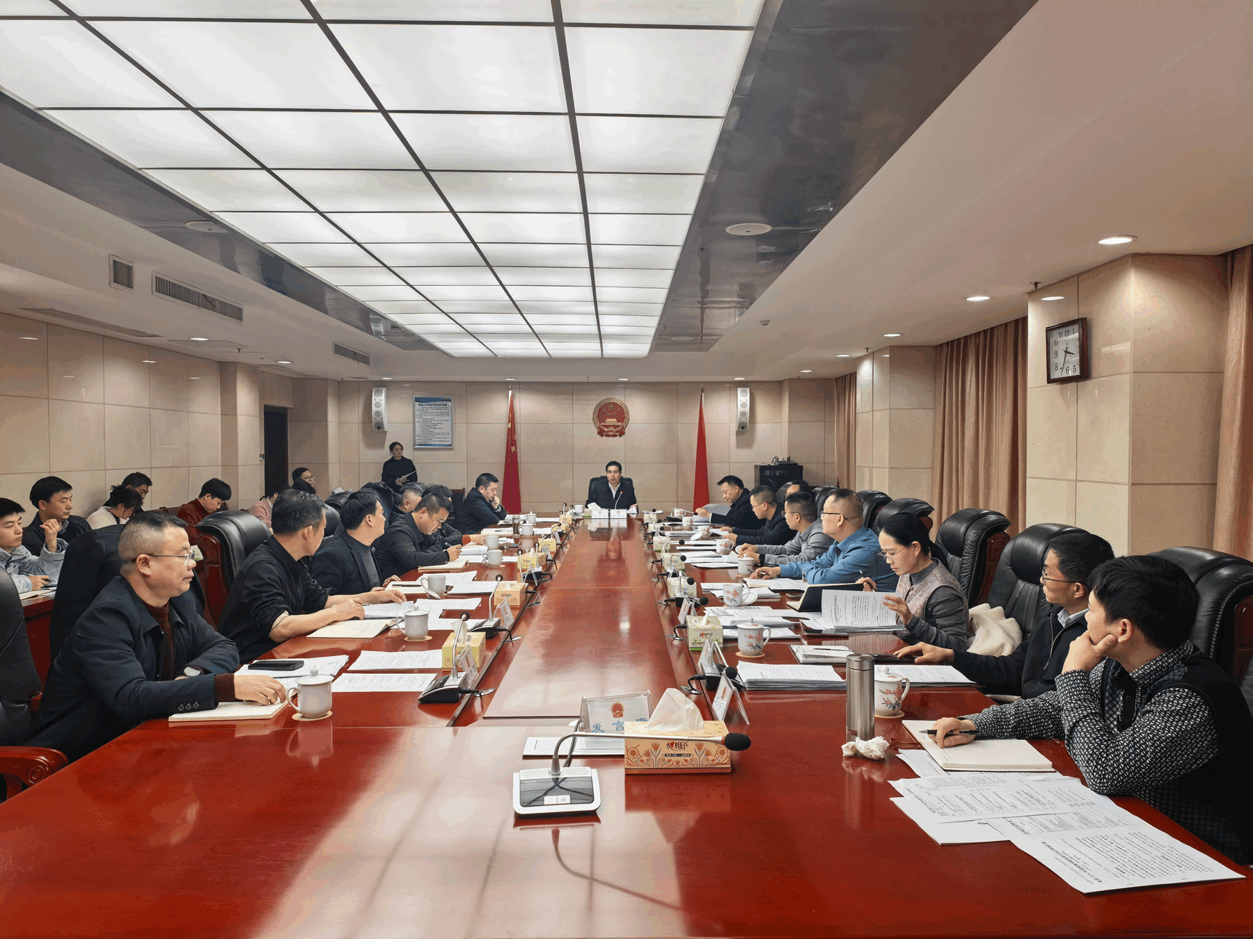 武挪强主持召开攸县第十八届人民政府第61次常务会议