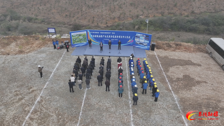 茶陵县中央财政油茶产业发展示范奖补项目开工