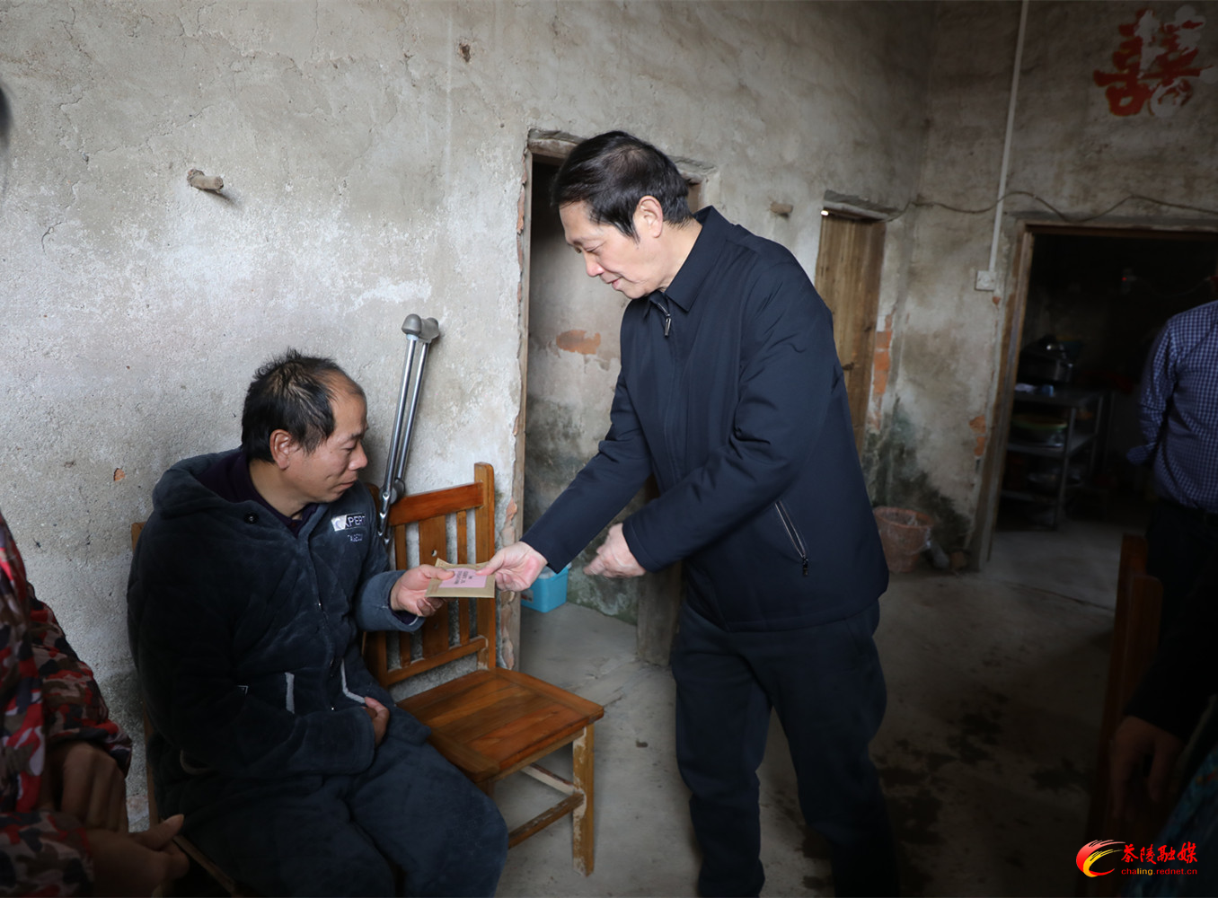 株洲市社会扶贫基金会来茶开展“双百”帮扶走访慰问活动