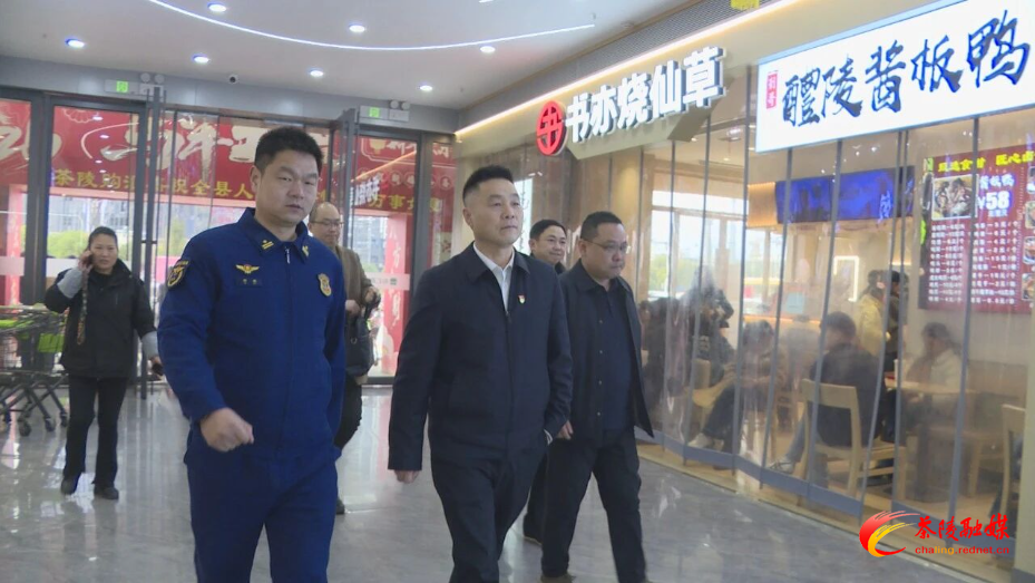 何文龙带队检查安全生产工作