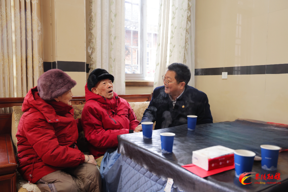杨红兵开展春节前走访慰问活动