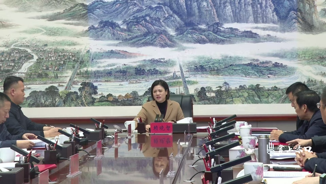 赖晓智主持召开区二届政府第67次常务会议