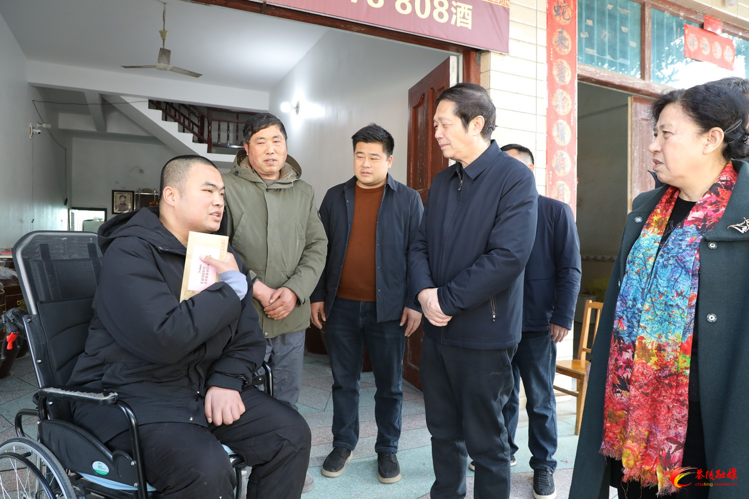 株洲市社会扶贫基金会来茶开展“双百”帮扶走访慰问活动