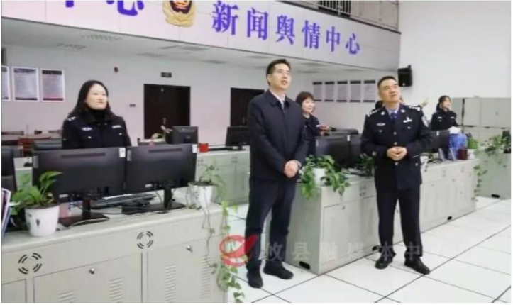 【新春走基层】武挪强给坚守一线的工作人员拜年