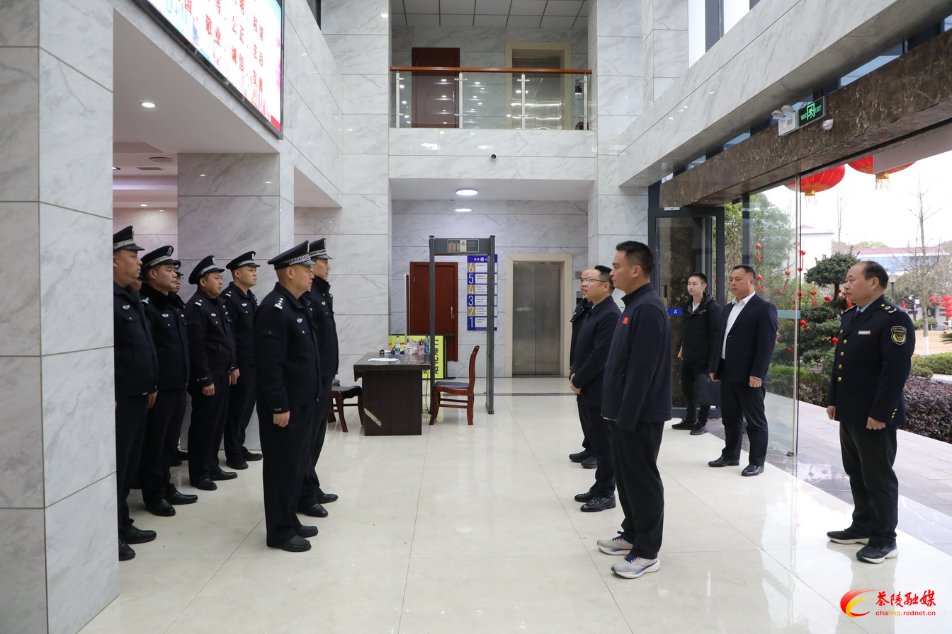 朱毅强开展除夕走访慰问暨安全生产督导工作