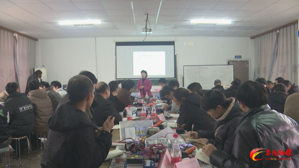 以技赋能强本领 茶陵县开展电工职业技能培训