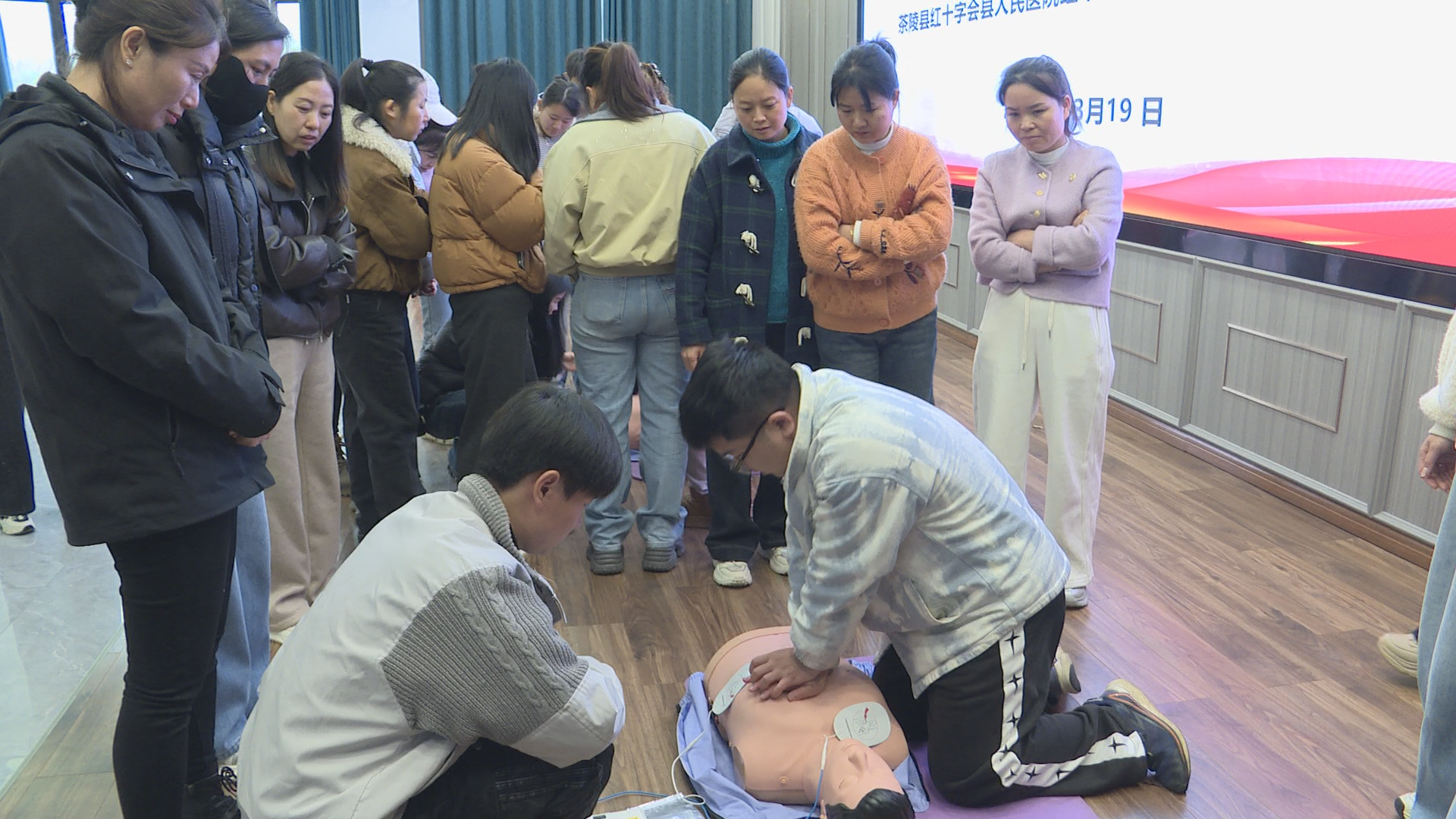 茶陵县红十字会：应急救护培训走进景区 筑牢游客安全“生命线”