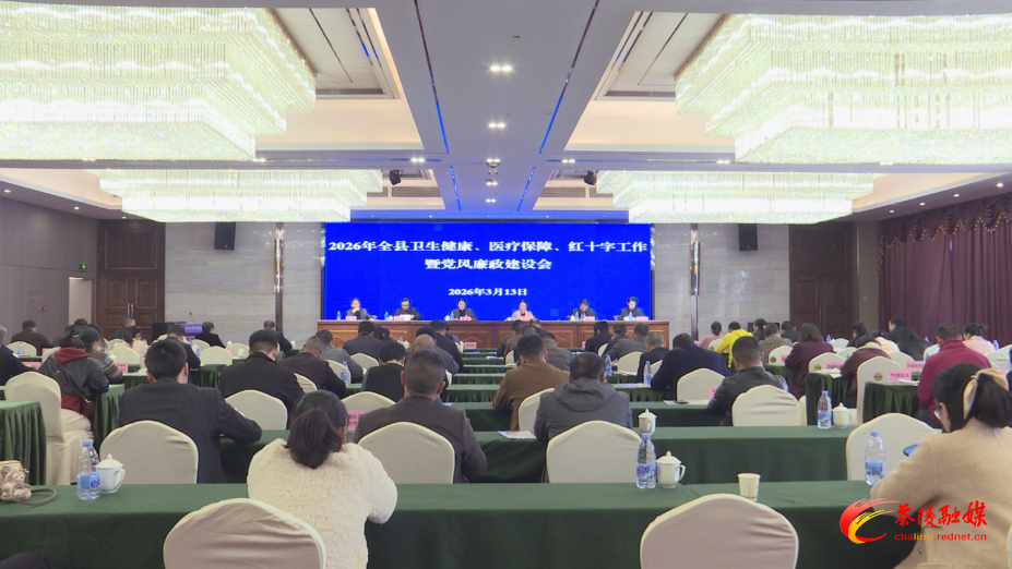 2026年茶陵县卫生健康、医疗保障、红十字会工作暨党风廉政建设会议召开