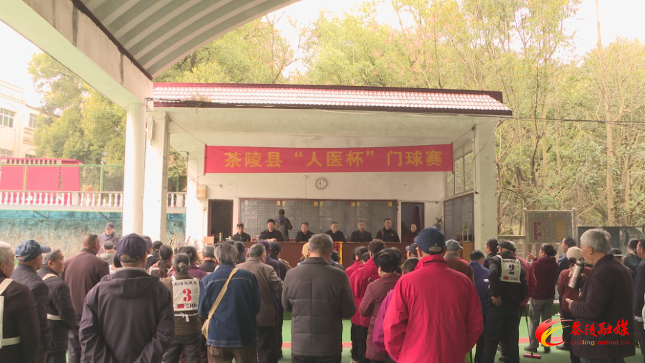 茶陵县“人医杯”门球赛开赛