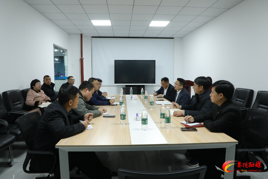 朱毅强调研园区重点企业