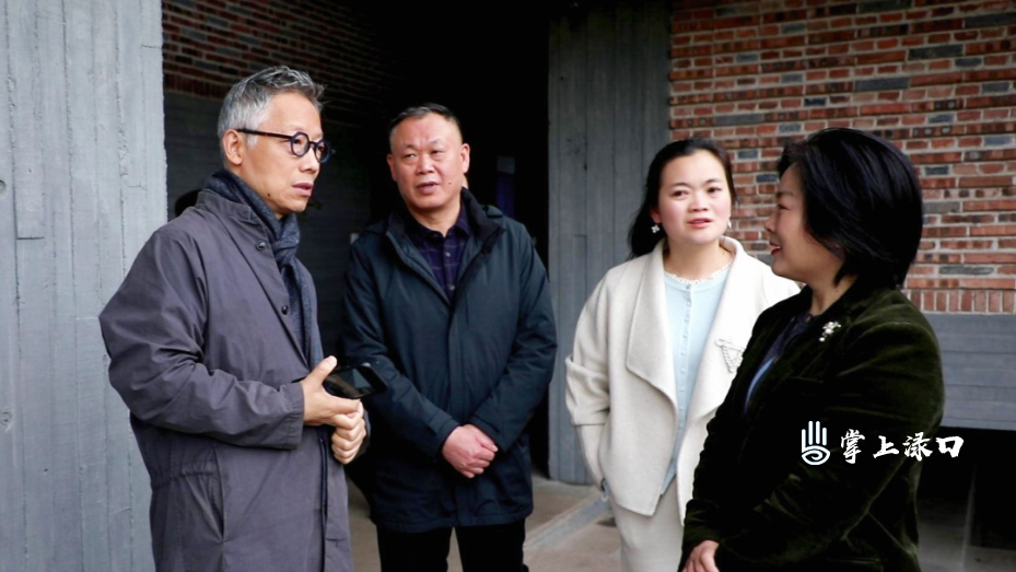 魏春雨一行来渌口区调研王家洲乡村美术馆建设运营情况