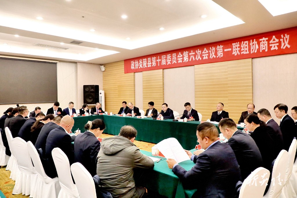 政协炎陵县第十届委员会第六次会议各界别组开展联组协商讨论