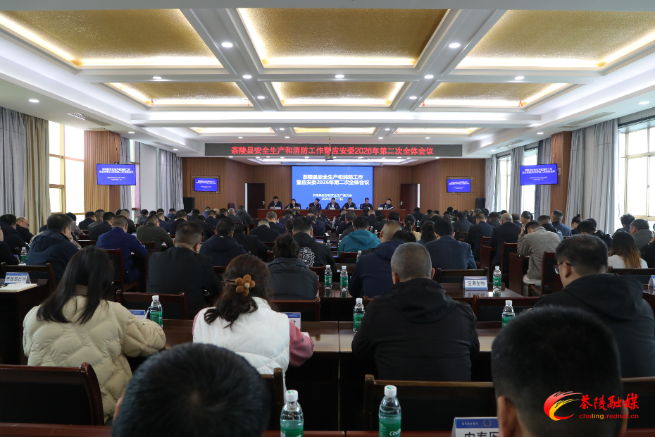 茶陵县安全生产和消防工作暨应安委2026年第二次全体会议召开