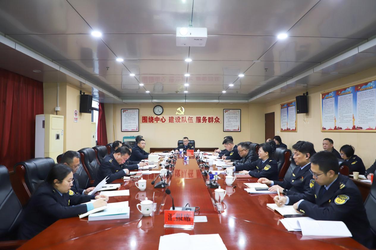 株洲市生态环境局召开第三次党组会