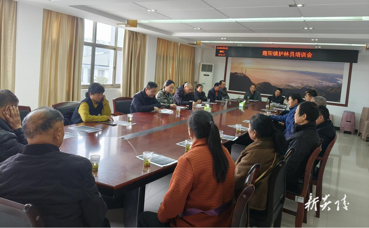 霞阳镇：护林员集中“充电” 筑牢春季森林“防火墙”