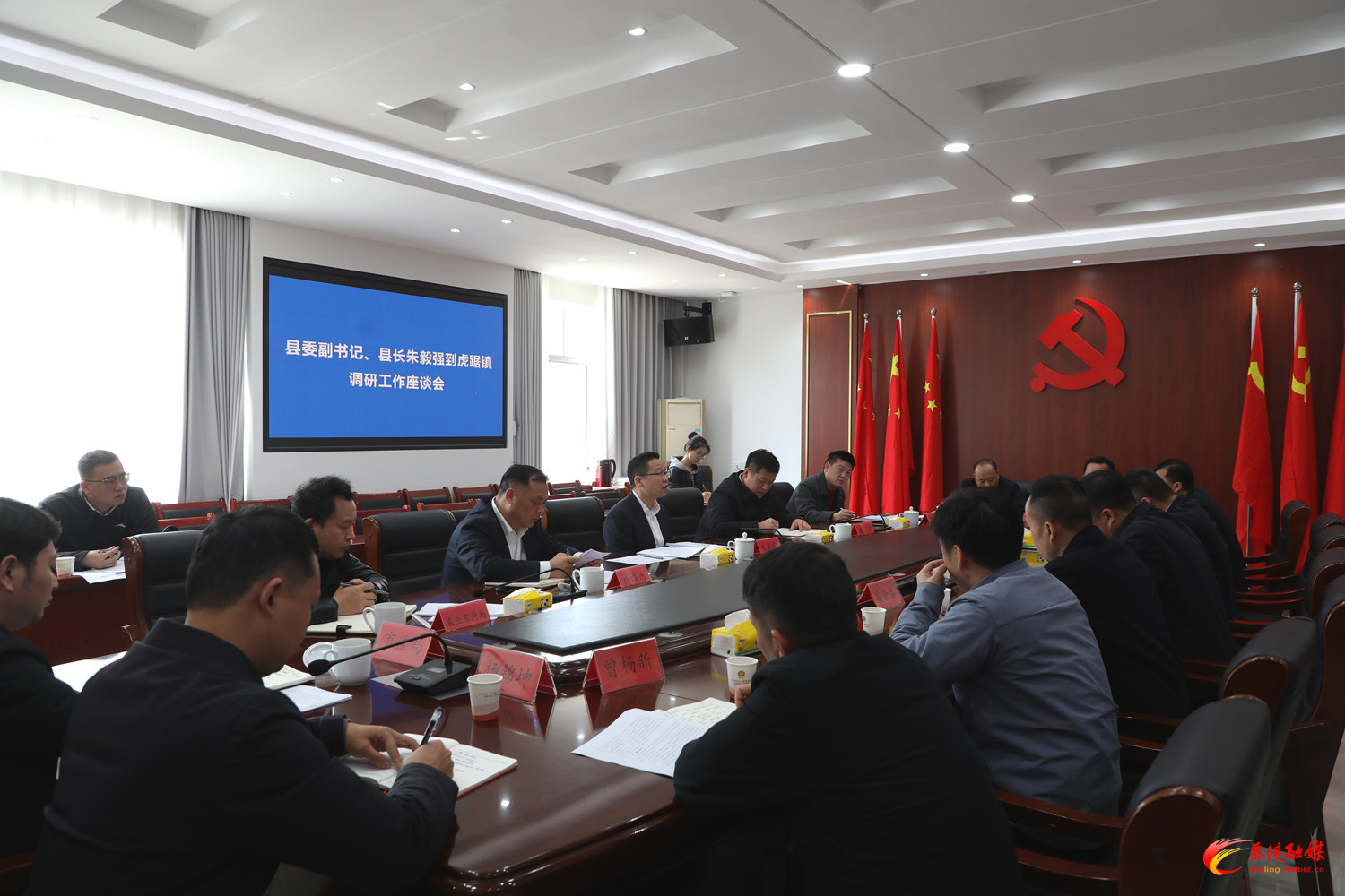 朱毅强到虎踞镇调研：为企业“把脉问需” 以产业强镇助推乡村振兴