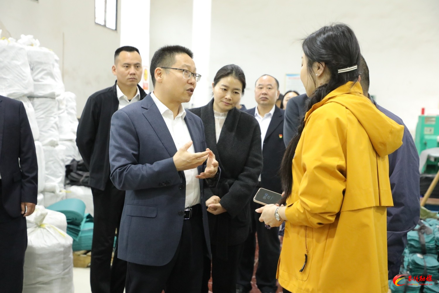 朱毅强到思聪街道调研