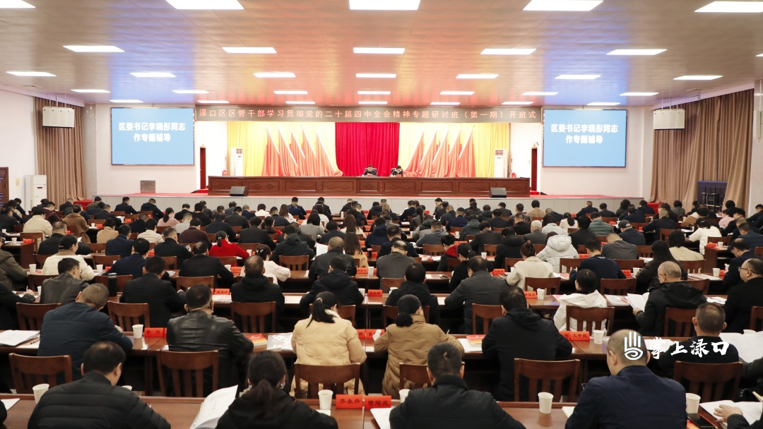 渌口区区管干部学习贯彻党的二十届四中全会精神专题研讨班开班