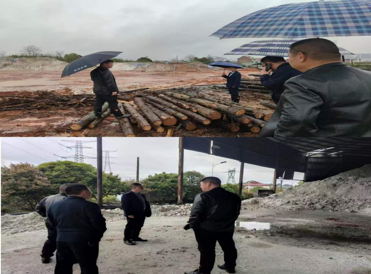 株洲市生态环境局攸县分局主要负责人以"四不两直"方式开展突出生态环境问题现场督导