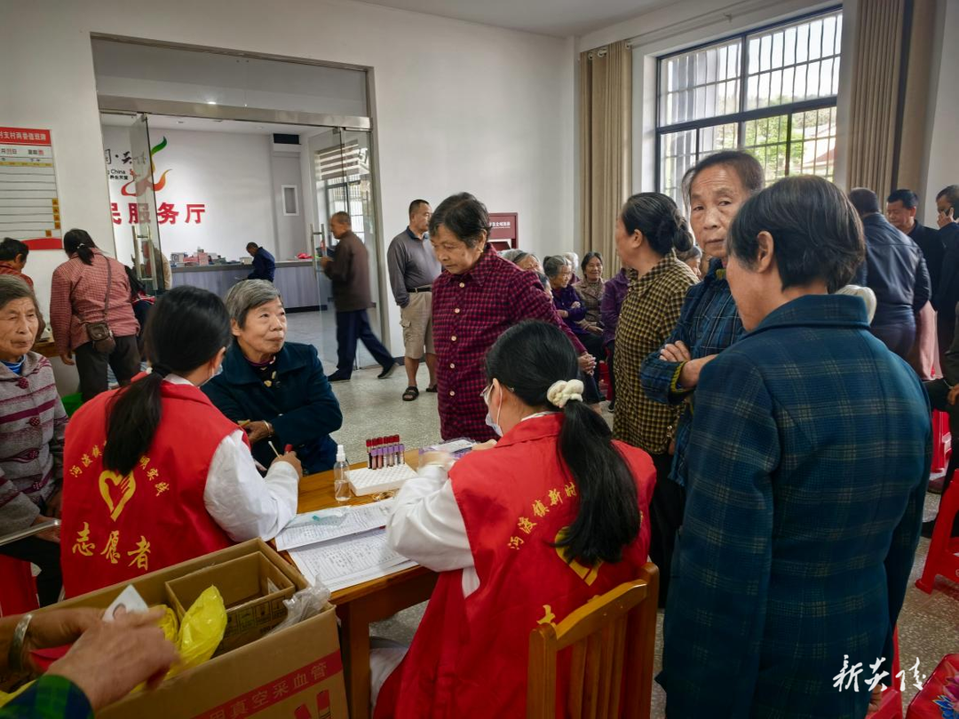 沔渡镇：免费体检进村 守护老年人健康
