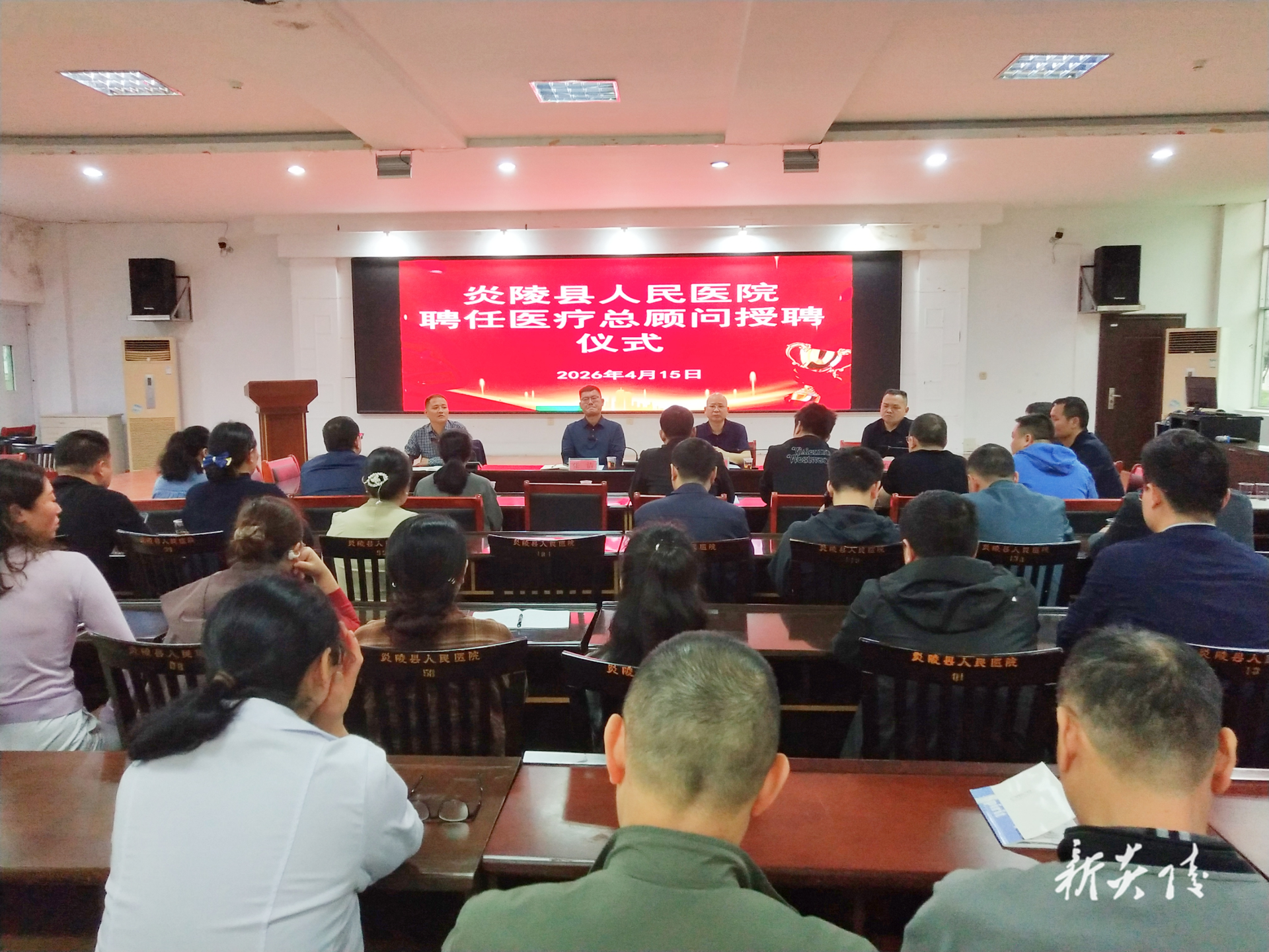 县人民医院聘任医疗总顾问 深化医联体合作