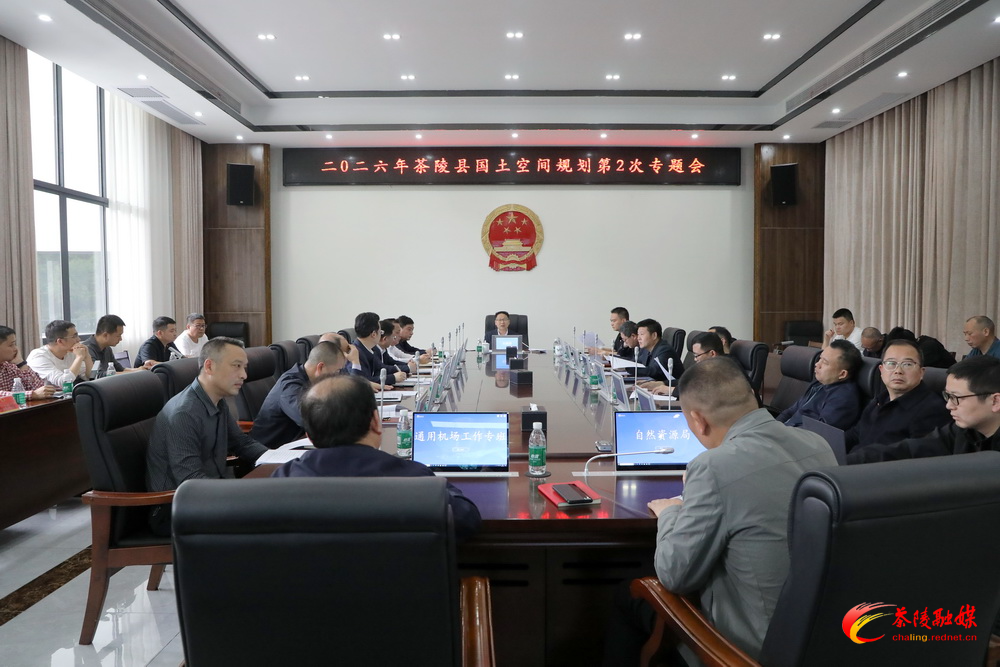 2026年茶陵县国土空间规划第2次专题会召开