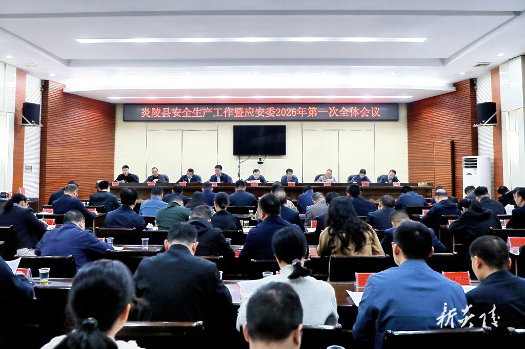 炎陵县安全生产工作暨应安委2026年第一次全体会议召开