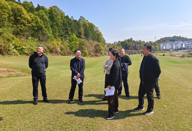 省自然资源厅来我市调研指导自然资源资产组合供应工作