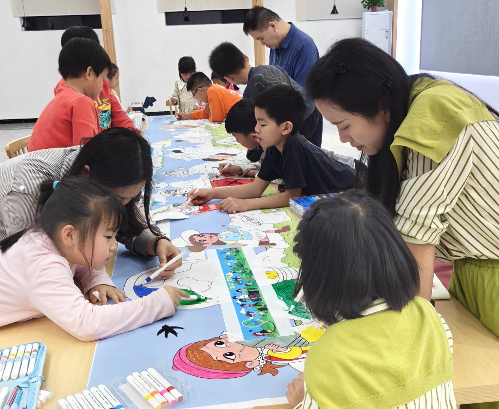 春日绘童心，渌口区自然资源局把“4.22地球日”宣传搬进画里