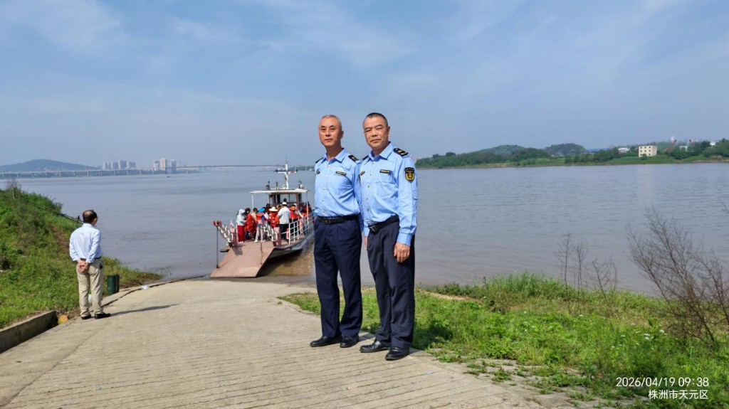 株洲交通执法部门全力保障古桑洲水上渡运安全