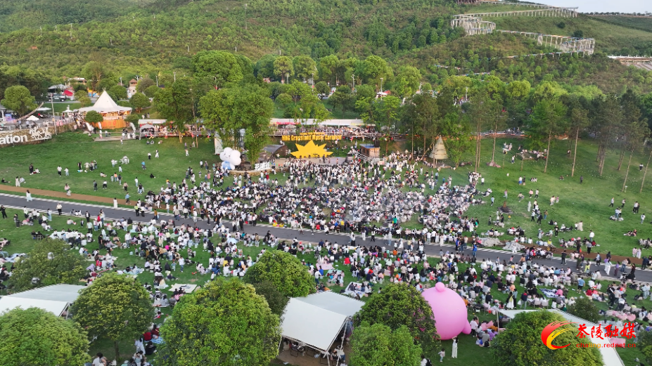 茶陵：草原音乐嘉年华燃情花湖谷点亮县域文旅“夜经济”