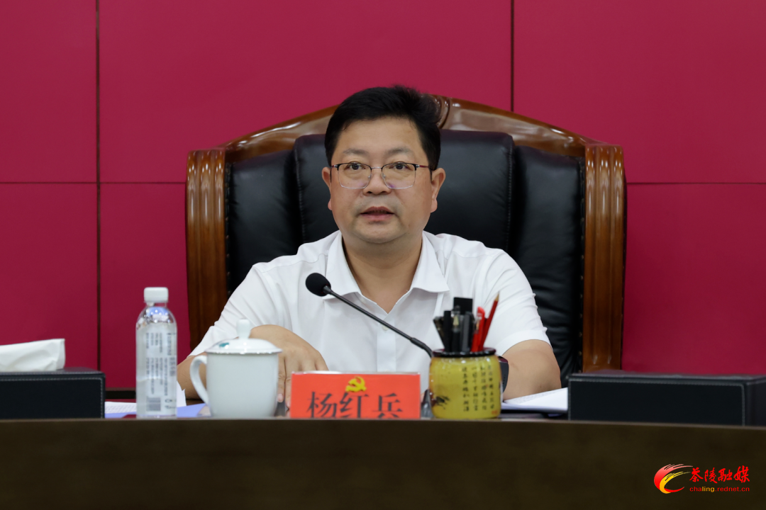 杨红兵主持召开中共茶陵县委常委会2026年第10次会议