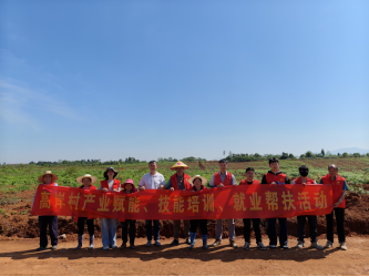 联星街道高岸村：村企联动庆五一，赋能产业助振兴