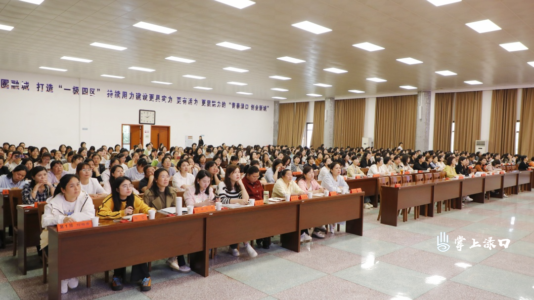 渌口区组织召开学习和传承红色湘女精神专题讲座