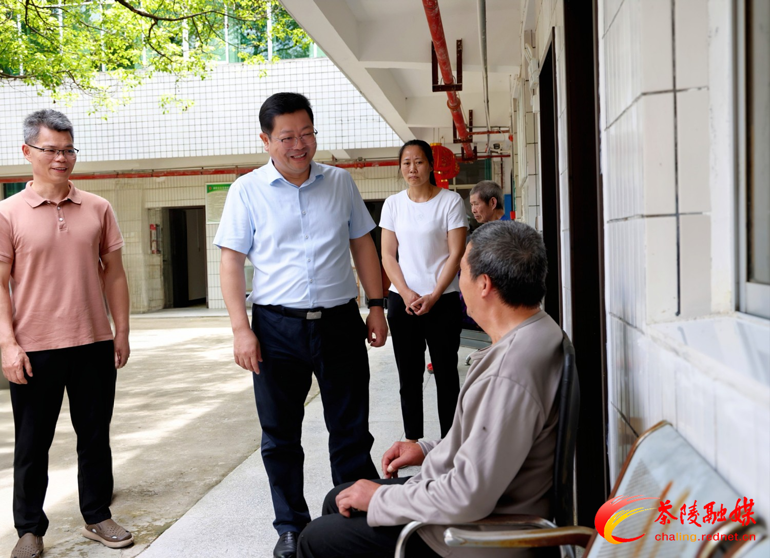 杨红兵到湖口镇督导调研