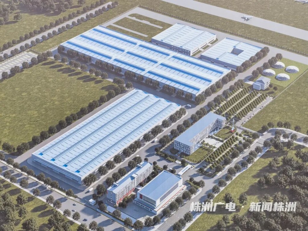 山河航空产业基地二期开工