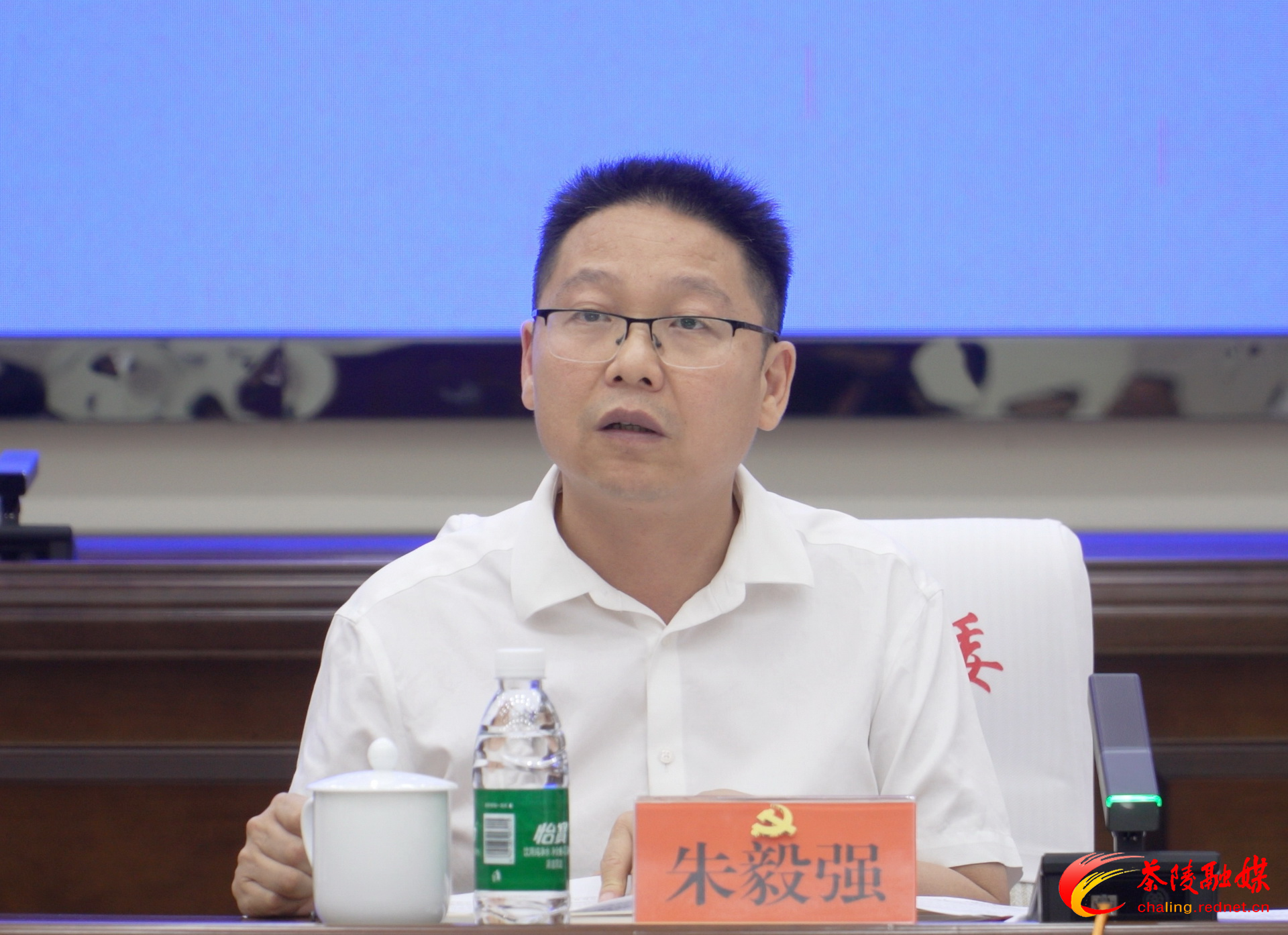 杨红兵调度茶陵县重点项目