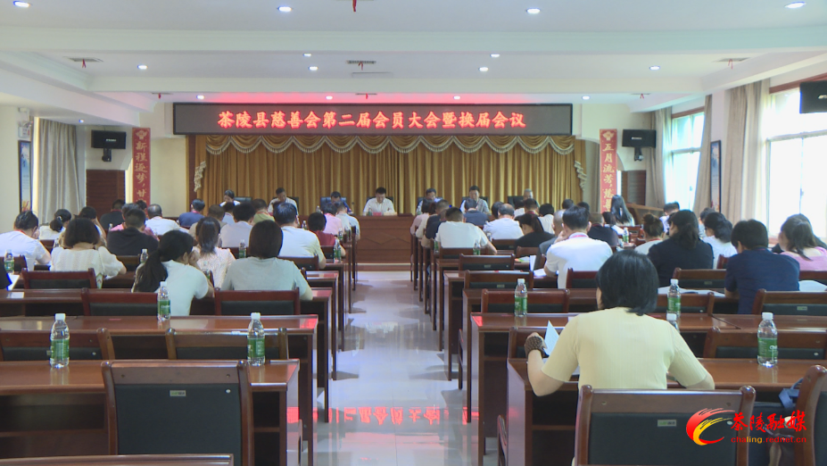茶陵县慈善会第二届会员大会暨换届会议举行