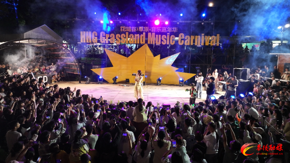 茶陵：草原音乐嘉年华燃情花湖谷点亮县域文旅“夜经济”