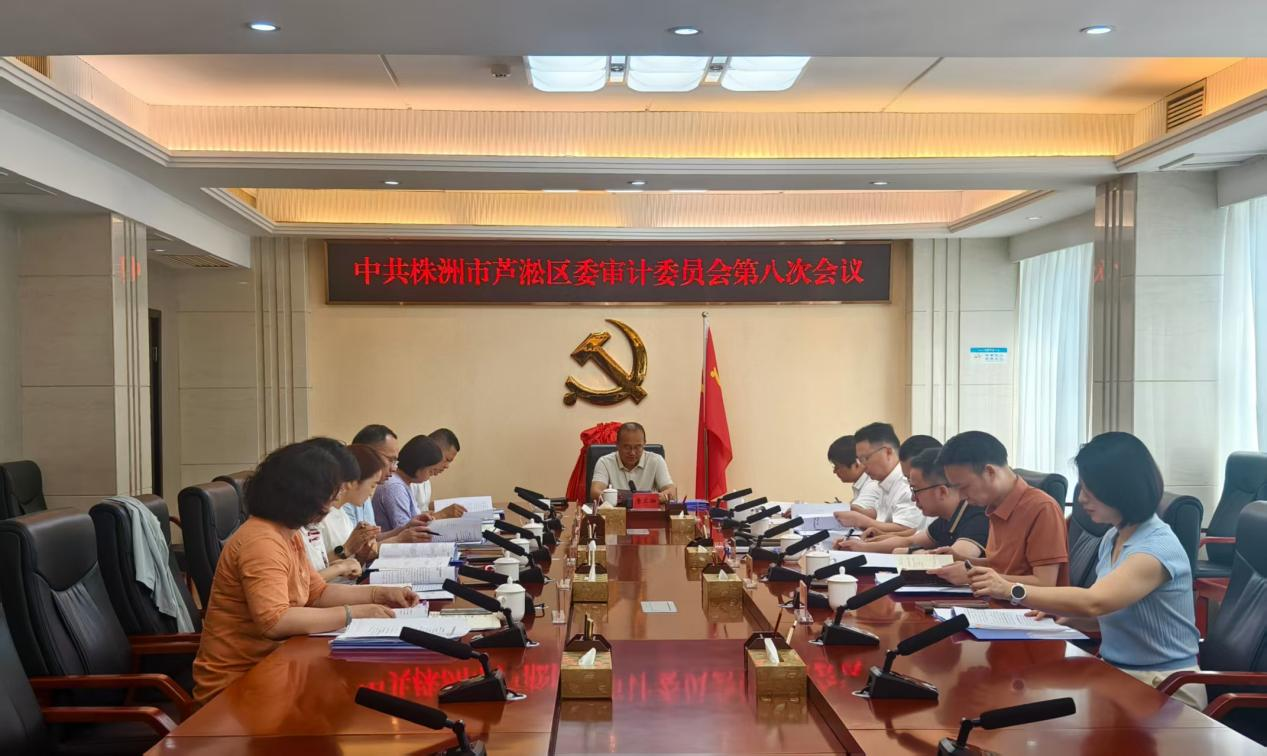 芦淞区召开区委审计委员会第八次会议